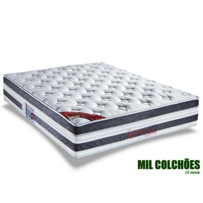 Colchão Molas Supreme Visco Solteiro 193x203x32 - Orthocrin 