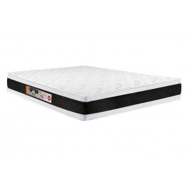 Colchão Espuma D45 Black White Casal 138x188x27 - Castor 