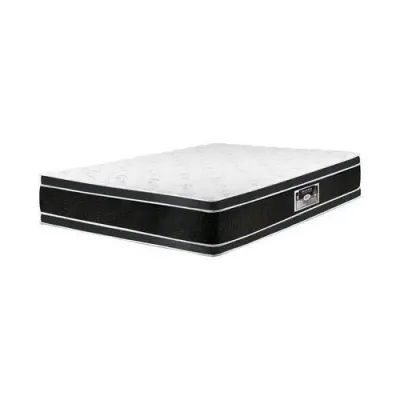 Colchão Espuma D33 Black White Casal 138x188x27 - Castor 