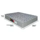 Colchão Espuma D33 Sleep Max Casal 128x188x18 - Castor 