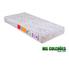 Colchão Orthocrin Solteiro Diamante D33 78x188x18 Espuma Certificada INER e Inmetro