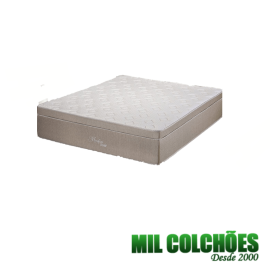 Colchão Molas Marfim Queen 158x198x33 - Polar 