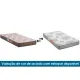 Colchão Espuma D28 Pérola Casal 128x188x17 - Polar 