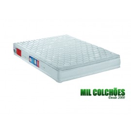 Colchão Espuma D33 Royal Saúde Plus Pillow Casal 128x188x24 - Orthocrin