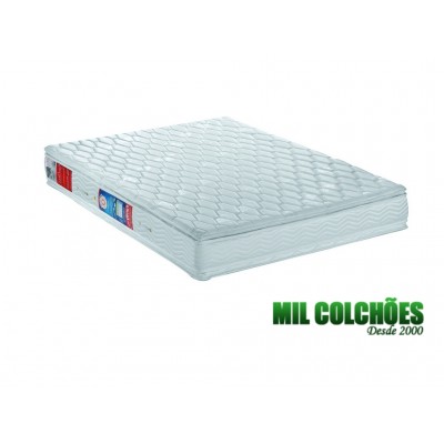 Colchão Espuma D33 Royal Saúde Plus Pillow Viúva 110x200x24 - Orthocrin