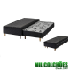 Cama Box c/ Auxiliar Bibox Solteirão 98X198 - Sonolider