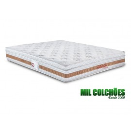 COLCHAO CASAL DE MOLAS ORTHOCRIN SPLENDOR CHUMBO - 138X188X30