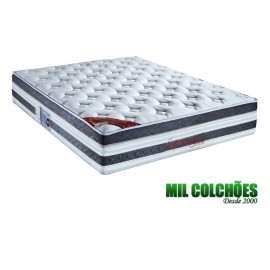 Colchão Molas Supreme Visco Solteiro 138x188x32 - Orthocrin 