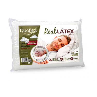 Travesseiro Real Látex Alto - Duoflex